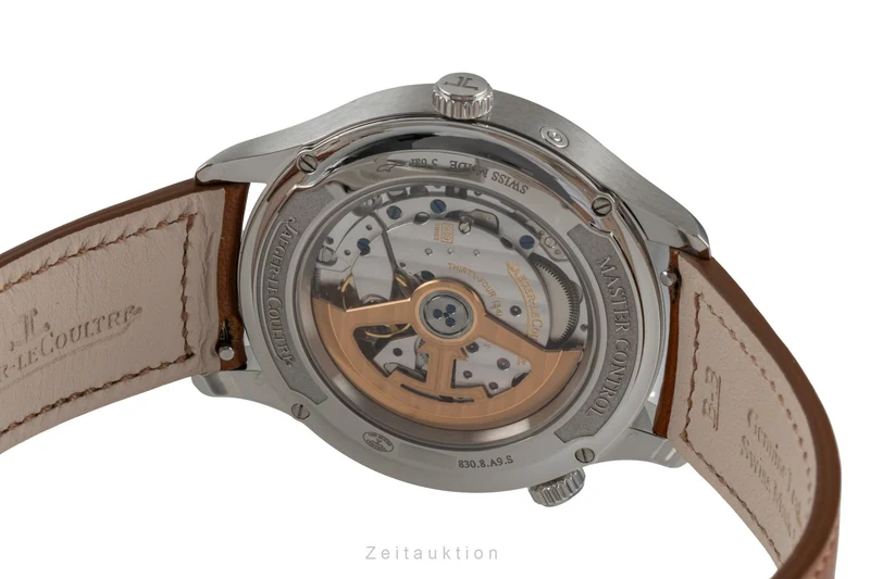 Jaeger LeCoultre Master Geographic steel automatic men's watch Q4128420, 830.8.A9.S LP: 17400EUR [2604596]