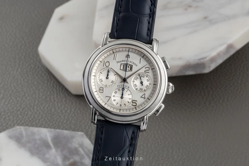 Maurice Lacroix Masterpiece Flyback chronograph steel automatic men's watch 05826 [2604508]