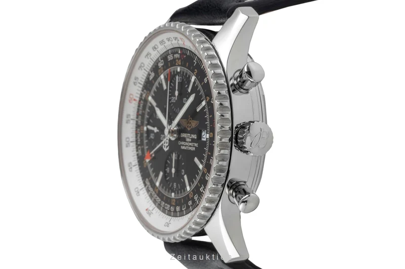 Breitling Navitimer World chronograph steel automatic men's watch A24322 [2604634]