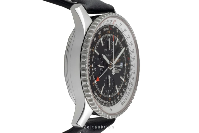 Breitling Navitimer World chronograph steel automatic men's watch A24322 [2604634]