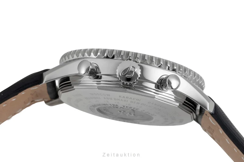 Breitling Navitimer World chronograph steel automatic men's watch A24322 [2604634]