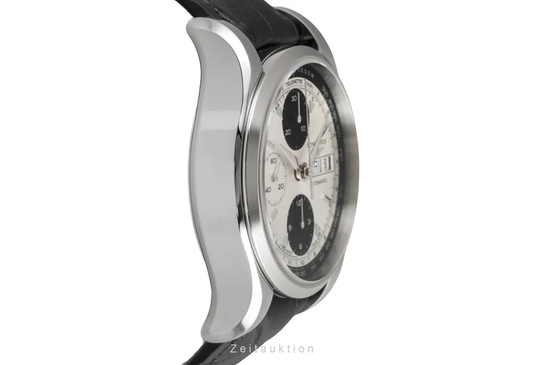 Longines Heritage chronograph steel automatic men's watch L2.747.4.92.4 LP: 3700EUR [2604663]