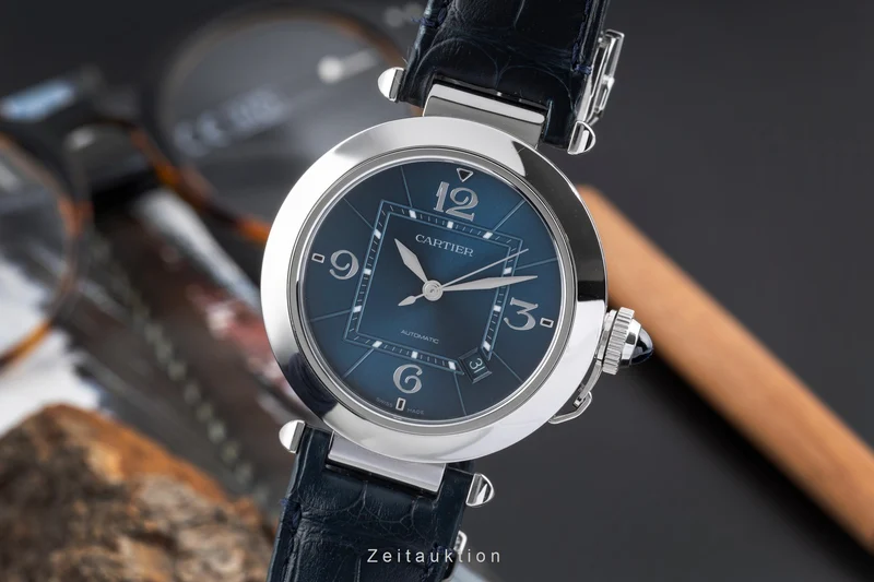 Cartier Pasha steel automatic men's watch WSPA0038 [2604387]