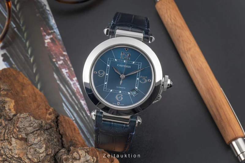 Cartier Pasha steel automatic men's watch WSPA0038 [2604387]