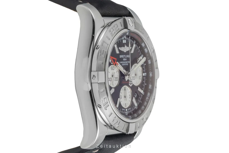 Breitling Chronomat 44 GMT chronograph steel automatic men's watch AB042011/BB56 [2604621]