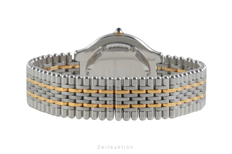 Cartier Must De Cartier 21 gilt / steel quartz men's watch 9011 [2604024]