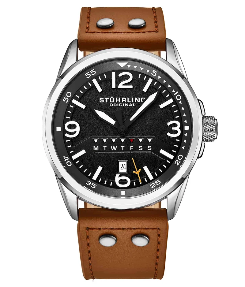 repalcment of 447A Quartz 44mm Aviator
