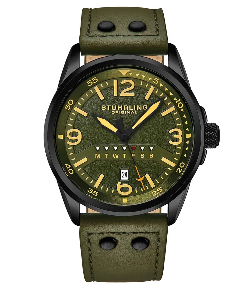 repalcment of 447A Quartz 44mm Aviator