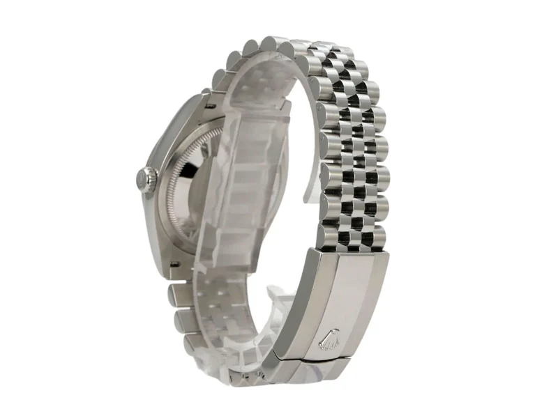 Rolex Datejust 36 Oystersteel Weißgold 126234 Perlmutt Diamant Jubile-Band