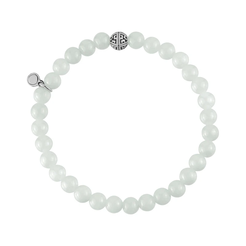 Burma Jade Perlenarmband | 6MM