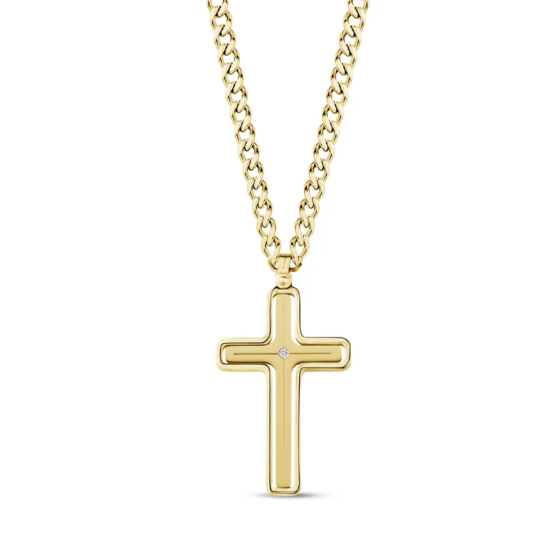 Schlichter und einfacher Kreuz-Anhänger