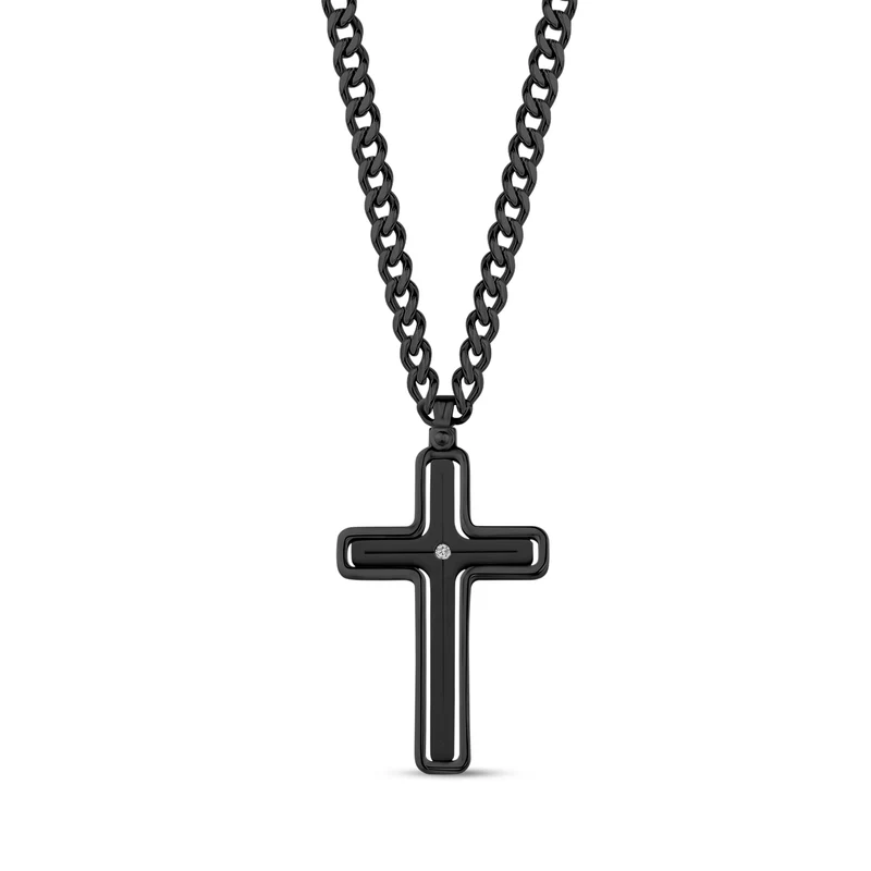 Schlichter und einfacher Kreuz-Anhänger