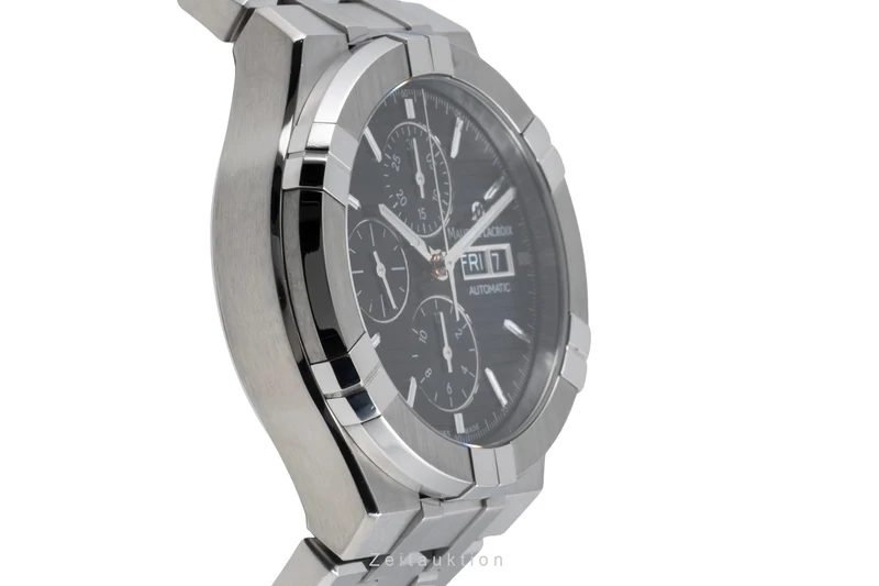 Maurice Lacroix Aikon chronograph steel automatic men's watch AI6038-SS002-330-1 LP: 3400EUR [2604785]