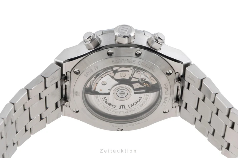 Maurice Lacroix Aikon chronograph steel automatic men's watch AI6038-SS002-330-1 LP: 3400EUR [2604785]