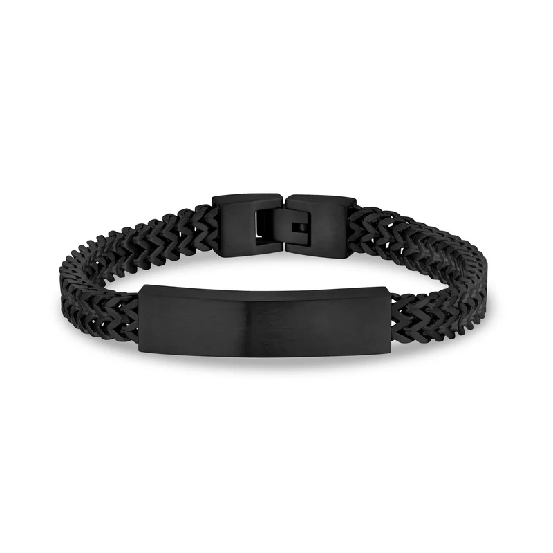 Doppeltes Franco Link ID-Armband