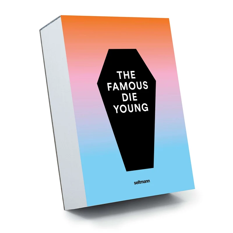 THE FAMOUS DIE YOUNG | Immer währender Kalender mit 365 spannende Kurzbiografien - 16x11,5 cm | seltmann+söhne