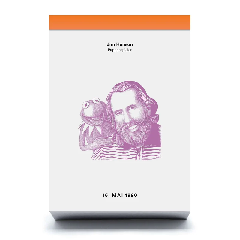 THE FAMOUS DIE YOUNG | Immer währender Kalender mit 365 spannende Kurzbiografien - 16x11,5 cm | seltmann+söhne
