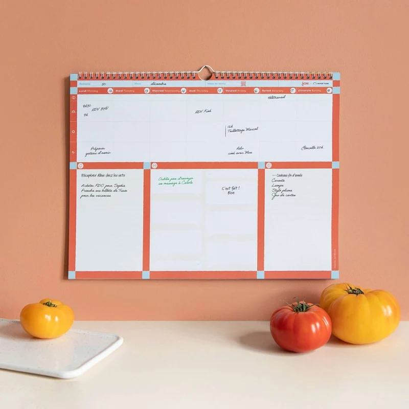 Wochenplaner "Le Planning Hebdo" – Papier · 40×31 cm | Papier Tigre