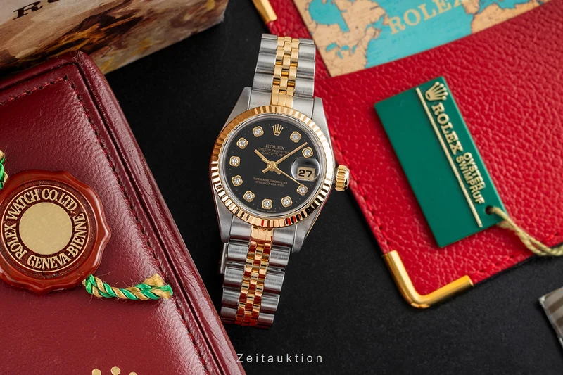 Rolex Lady Datejust steel / gold automatic women's watch 69173 [2604351]