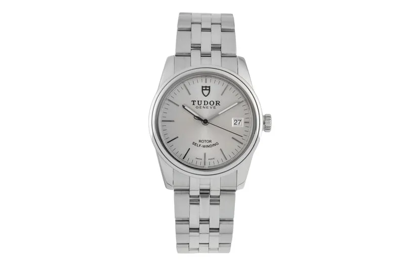 Tudor Glamour Date steel automatic men's watch 55000 [2604680]