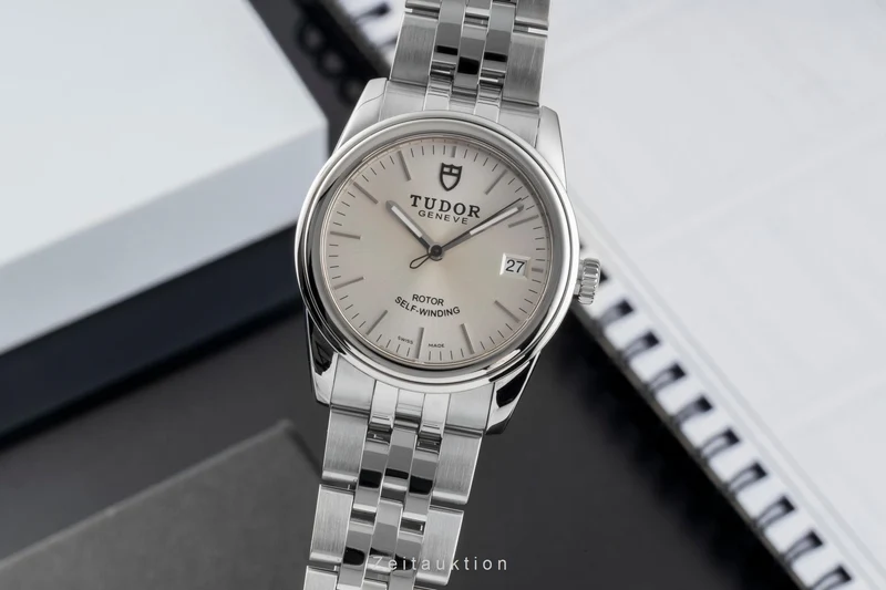 Tudor Glamour Date steel automatic men's watch 55000 [2604680]