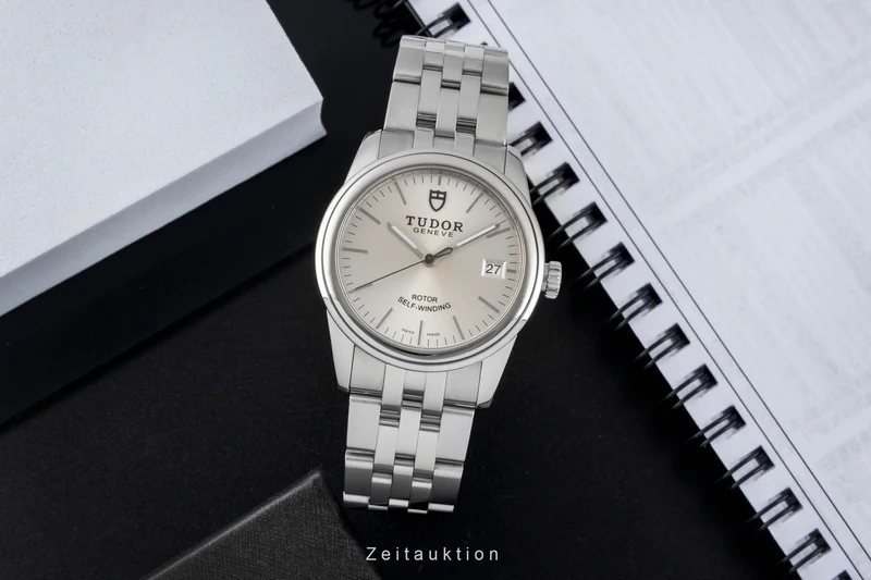 Tudor Glamour Date steel automatic men's watch 55000 [2604680]