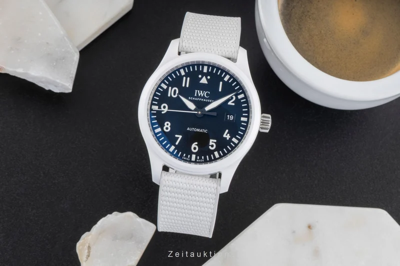 IWC Pilot ceramic / titanium automatic men's watch IW328104 LP: 9000EUR [2604805]