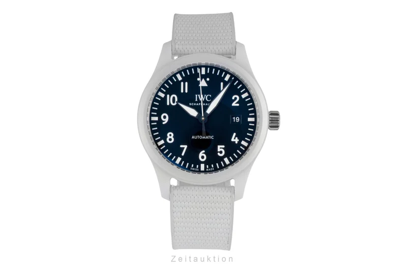 IWC Pilot ceramic / titanium automatic men's watch IW328104 LP: 9000EUR [2604805]