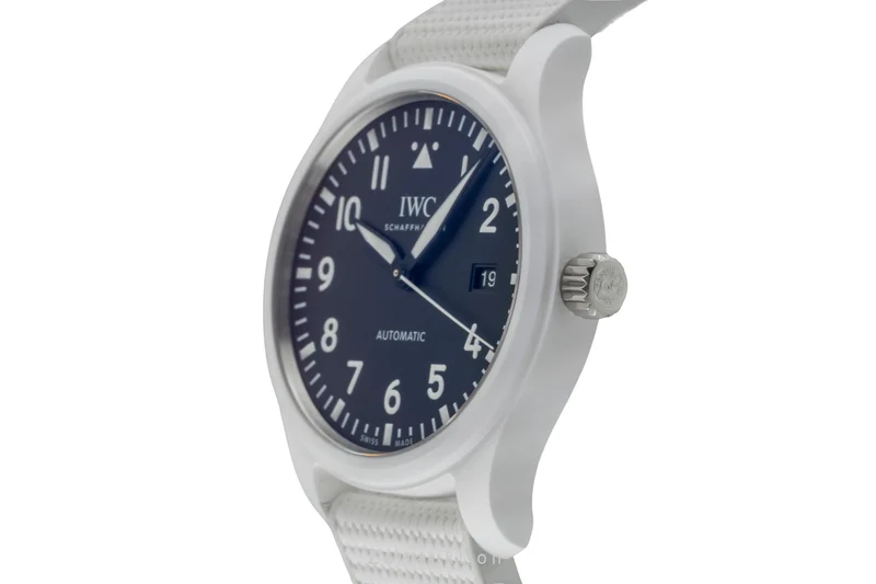 IWC Pilot ceramic / titanium automatic men's watch IW328104 LP: 9000EUR [2604805]