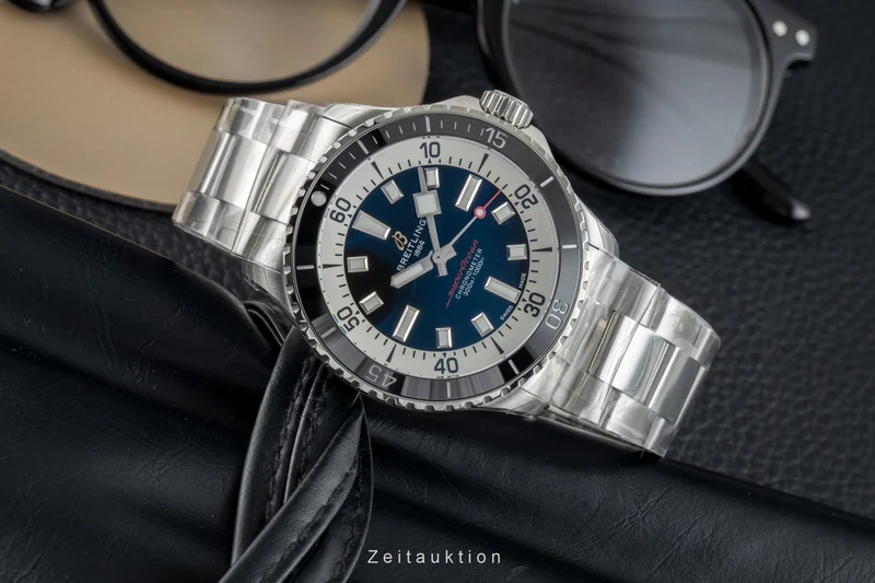 Breitling Superocean steel automatic men's watch A17375211B1A1 LP: 5750EUR [2604546]