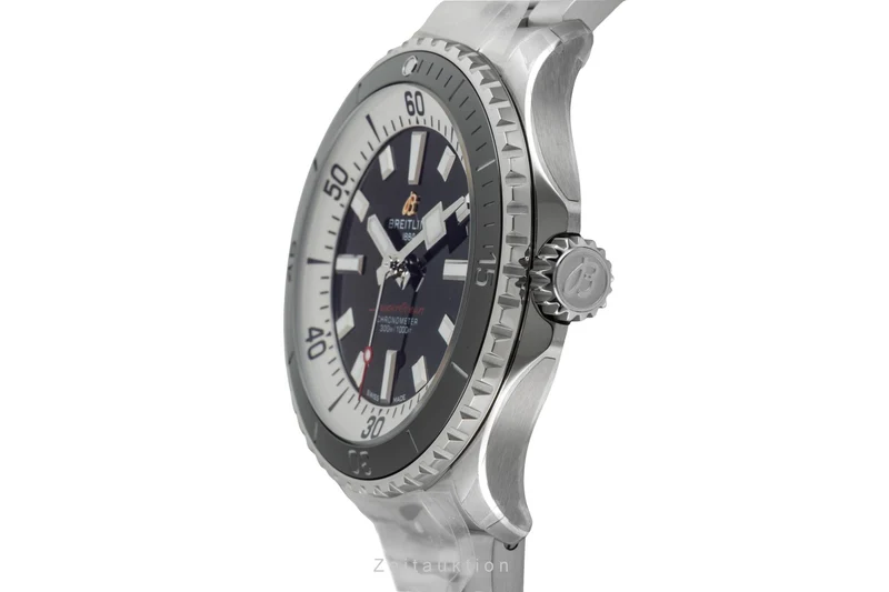 Breitling Superocean steel automatic men's watch A17375211B1A1 LP: 5750EUR [2604546]