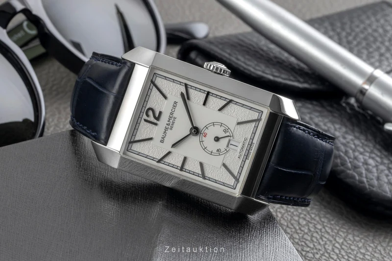 Baume & Mercier Hampton steel automatic men's watch M0A10528 65889 LP: 3150EUR [2604284]