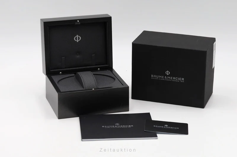 Baume & Mercier Hampton steel automatic men's watch M0A10528 65889 LP: 3150EUR [2604284]