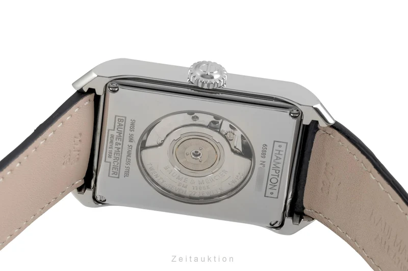 Baume & Mercier Hampton steel automatic men's watch M0A10528 65889 LP: 3150EUR [2604284]