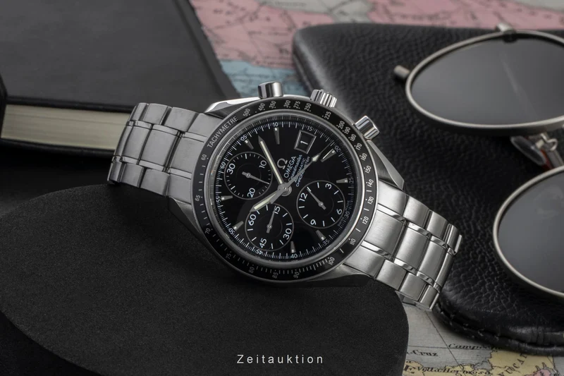 Omega Speedmaster Date chronograph steel automatic men's watch 3210.50.00 [2604646]