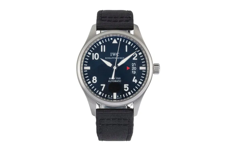 IWC Mark XVII steel automatic men's watch IW326501 LP: 5700EUR [2604629]