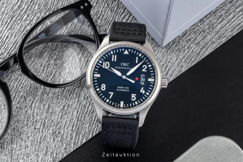 IWC Mark XVII steel automatic men's watch IW326501 LP: 5700EUR [2604629]