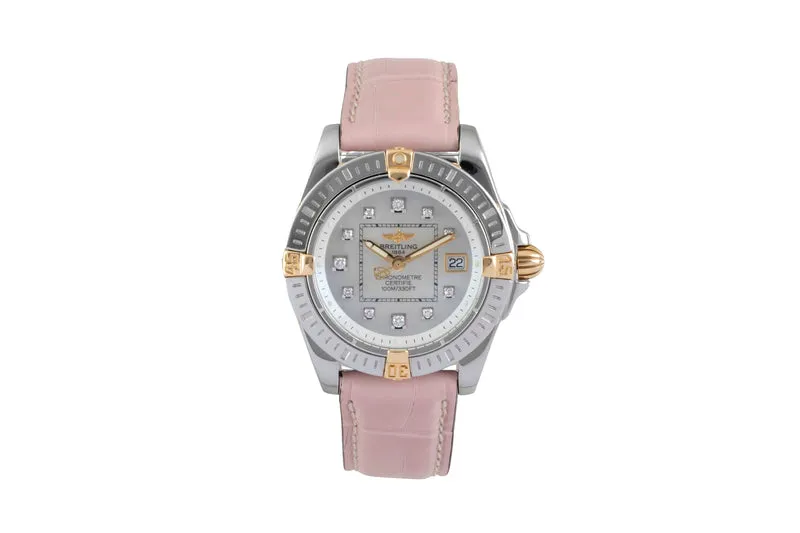 Breitling Cockpit steel / gold quartz women's watch B71356 [2604229]