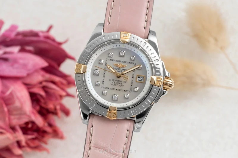 Breitling Cockpit steel / gold quartz women's watch B71356 [2604229]