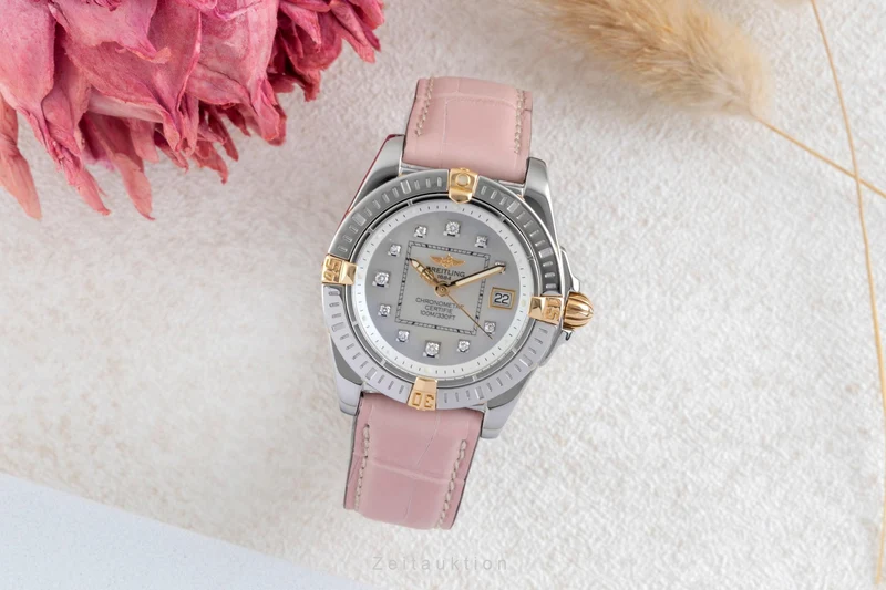 Breitling Cockpit steel / gold quartz women's watch B71356 [2604229]