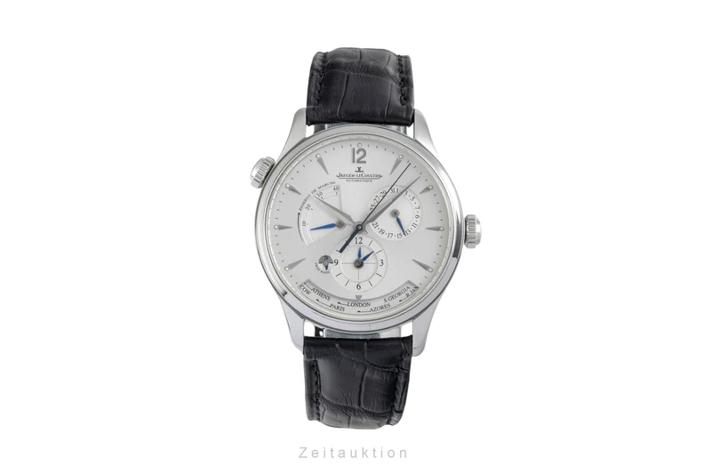 Jaeger LeCoultre Master Geographic steel automatic men's watch Q1428421 , 176.8.29.S LP: 17400EUR [2604681]