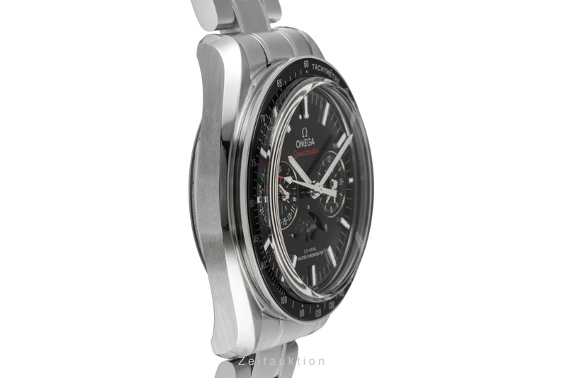 Omega Speedmaster chronograph steel automatic men's watch 304.30.44.52.01.001 LP: 12600EUR [2604684]