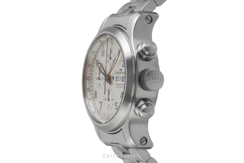 Fortis B-42 chronograph steel automatic men's watch 635.10.141.1 635.10.12 [2604415]