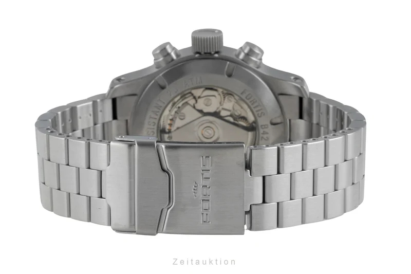 Fortis B-42 chronograph steel automatic men's watch 635.10.141.1 635.10.12 [2604415]