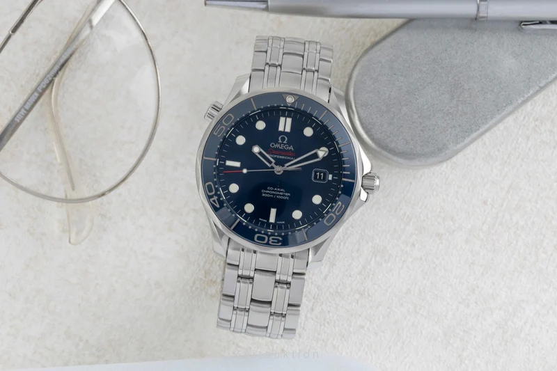 Omega Seamaster steel automatic men's watch 212.30.41.20.03.001 LP: 6500EUR [2604358]