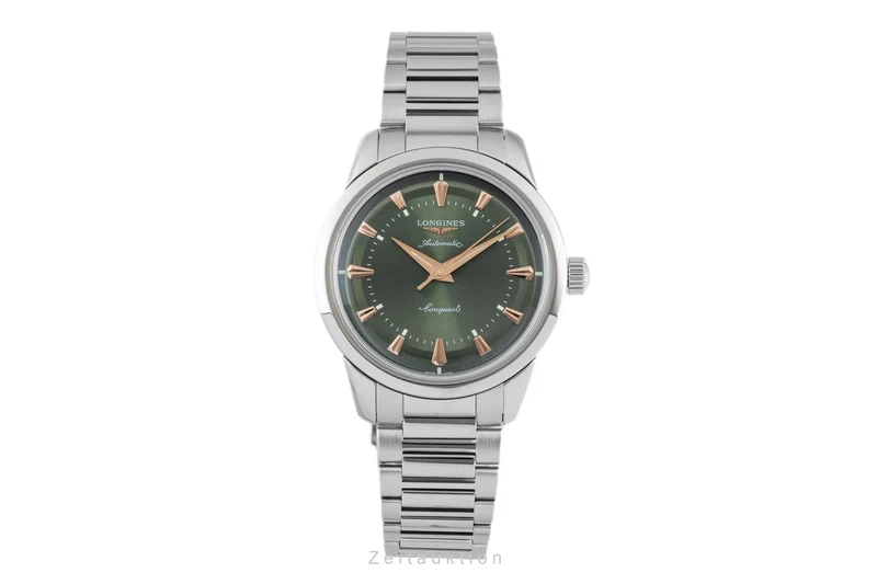 Longines Conquest Heritage steel automatic men's watch L1.649.4.02.6 LP: 3300EUR [2604559]
