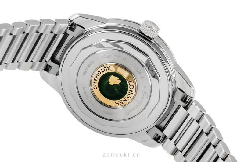 Longines Conquest Heritage steel automatic men's watch L1.649.4.02.6 LP: 3300EUR [2604559]