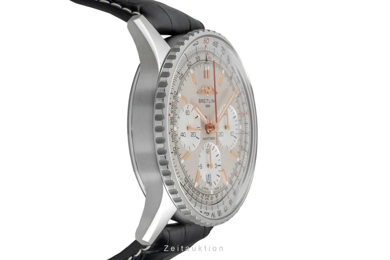 Breitling Navitimer 01 chronograph steel automatic men's watch AB0139211G1P1 LP: 9500EUR [2604575]