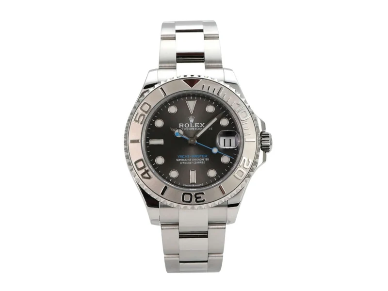 Rolex Yacht-Master 37 Edelstahl Platin 268622 Rhodium
