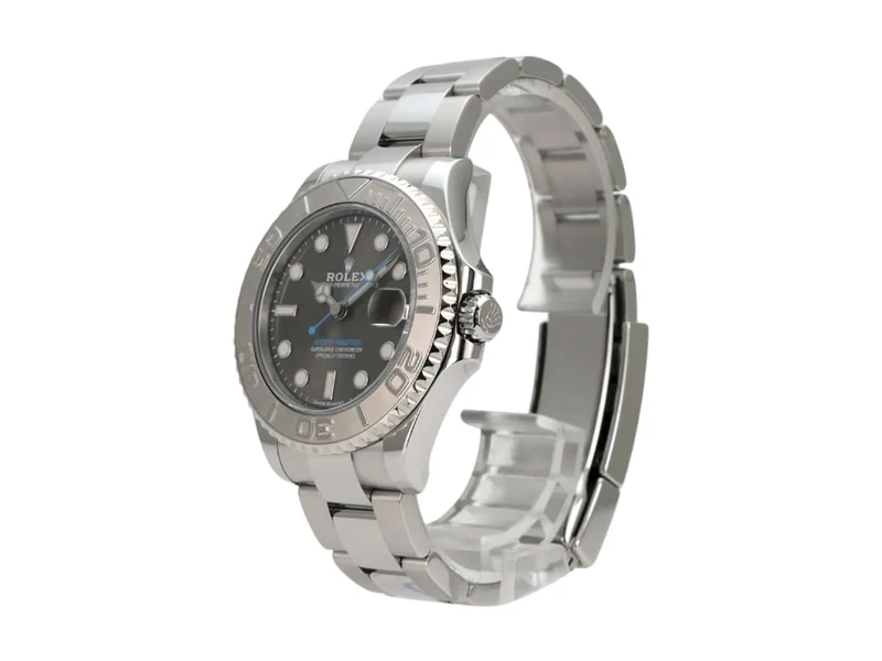 Rolex Yacht-Master 37 Edelstahl Platin 268622 Rhodium